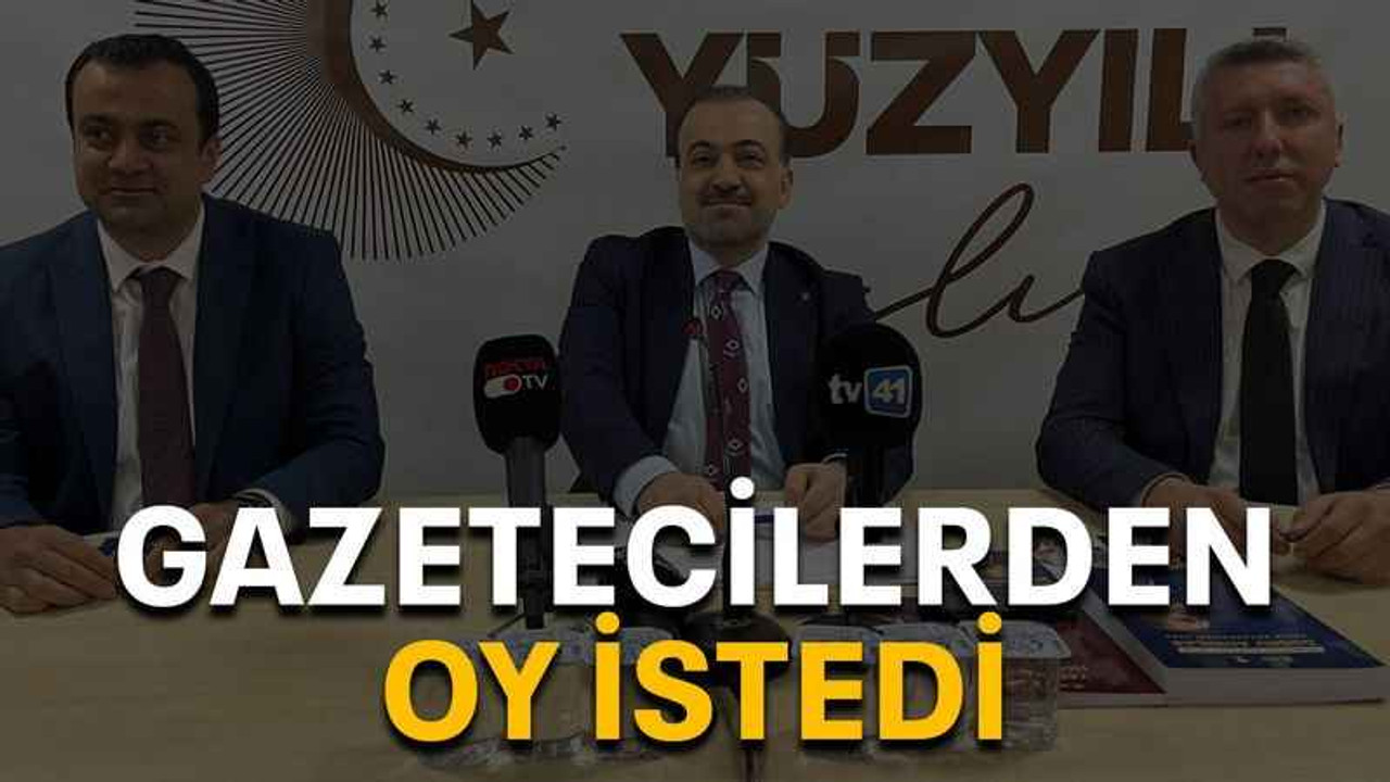 Gazetecilerden oy istedi